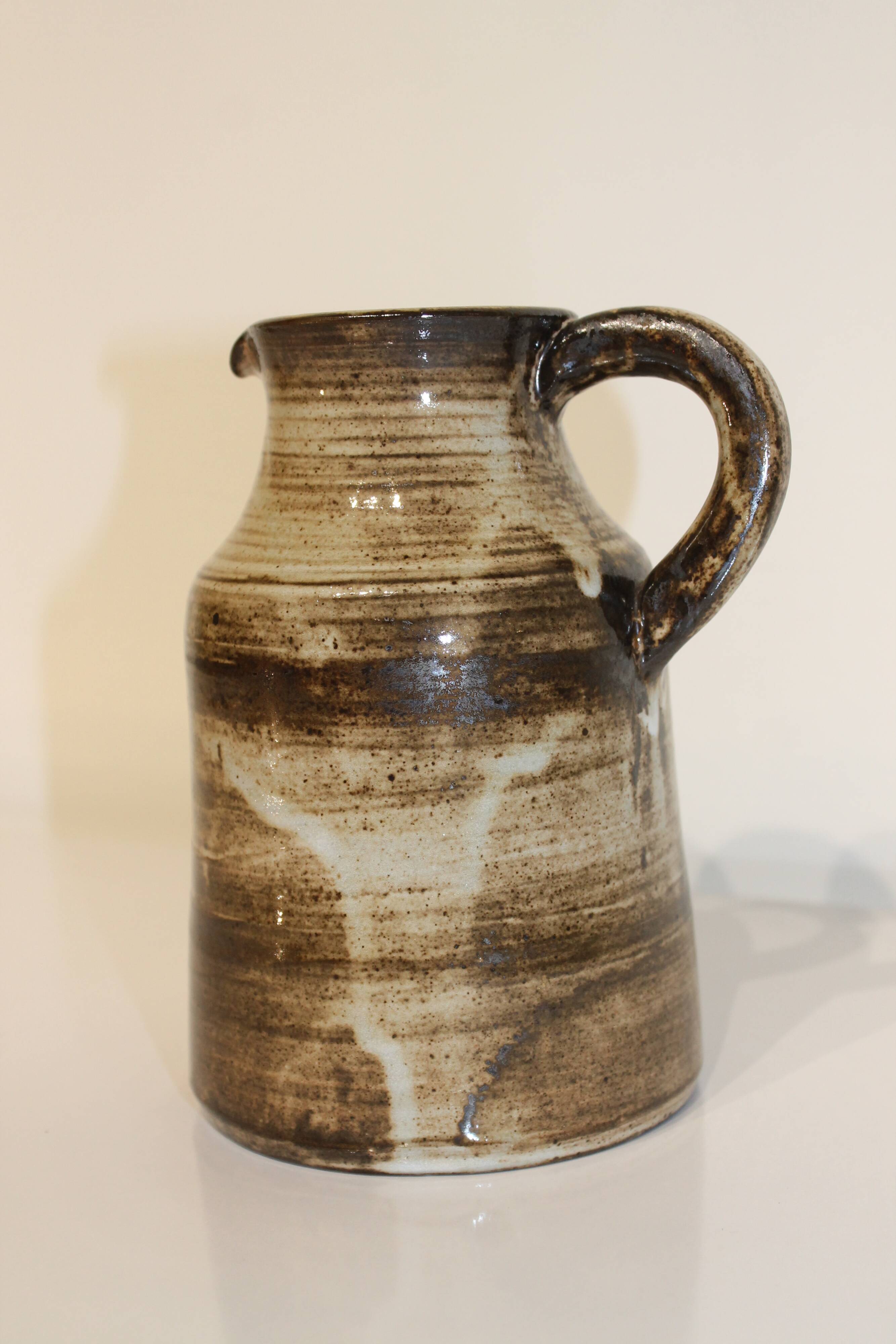 Vintage Jacques Pouchain pitcher