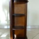 Solid wooden wall shelf