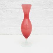 Vintage  pink opaline vase