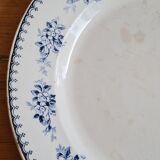 Serving dish in iron earth