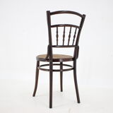 1930s Bentwood beech Chair with Pedig Seat, Austria