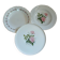 3 antique porcelain dishes