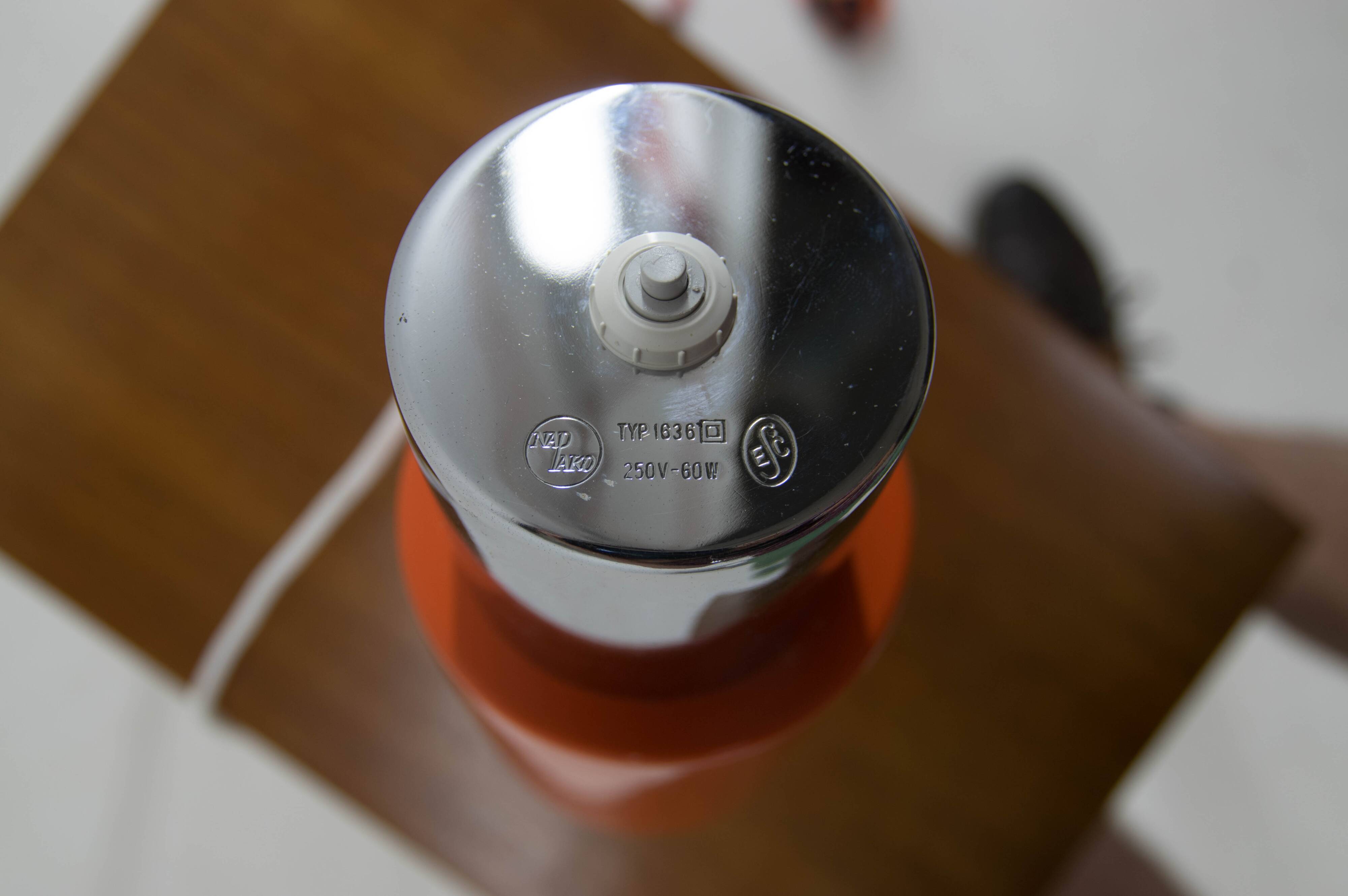 Mid-Century Table Lamp Designed by Josef Hurka for Napako, 1970's