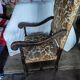 19th century armchair with original tapestry