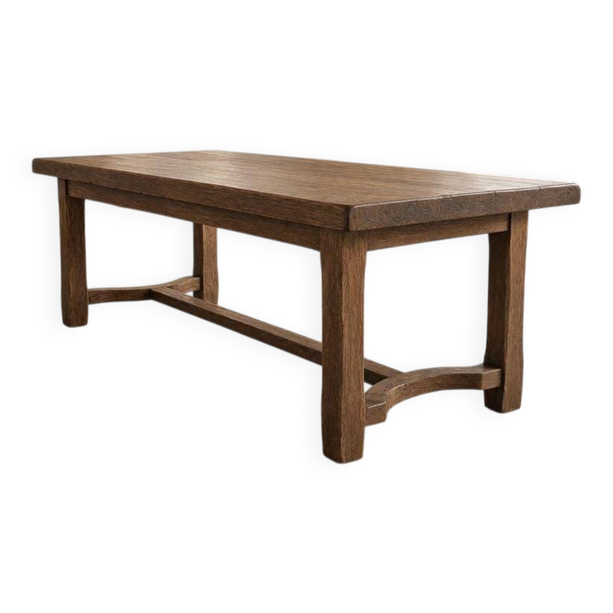 XL vintage dining table in solid wood