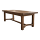 XL vintage dining table in solid wood