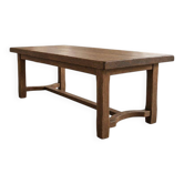 XL vintage dining table in solid wood
