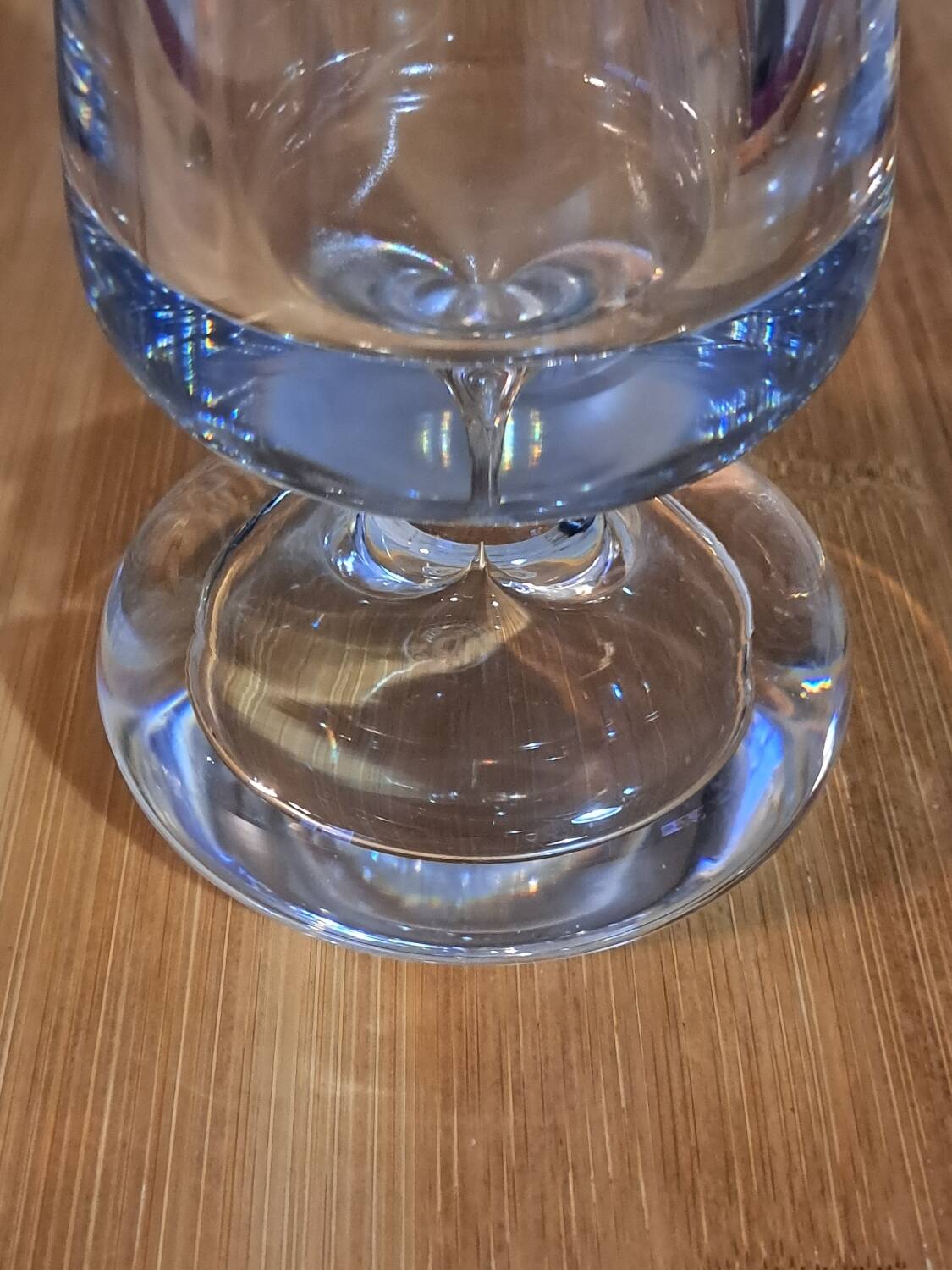 Baccarat soliflore vase