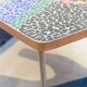 1950s coffee table. Berthold Müller, mosaic workshop, Oerlings