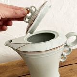 Service cafetière, sucrier et crémier en céramique ALP Czechoslovakia, anné