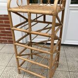 Vintage rattan chiffonier
