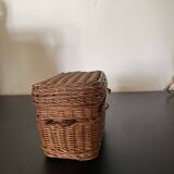 Miniature rattan trunk toy 19th