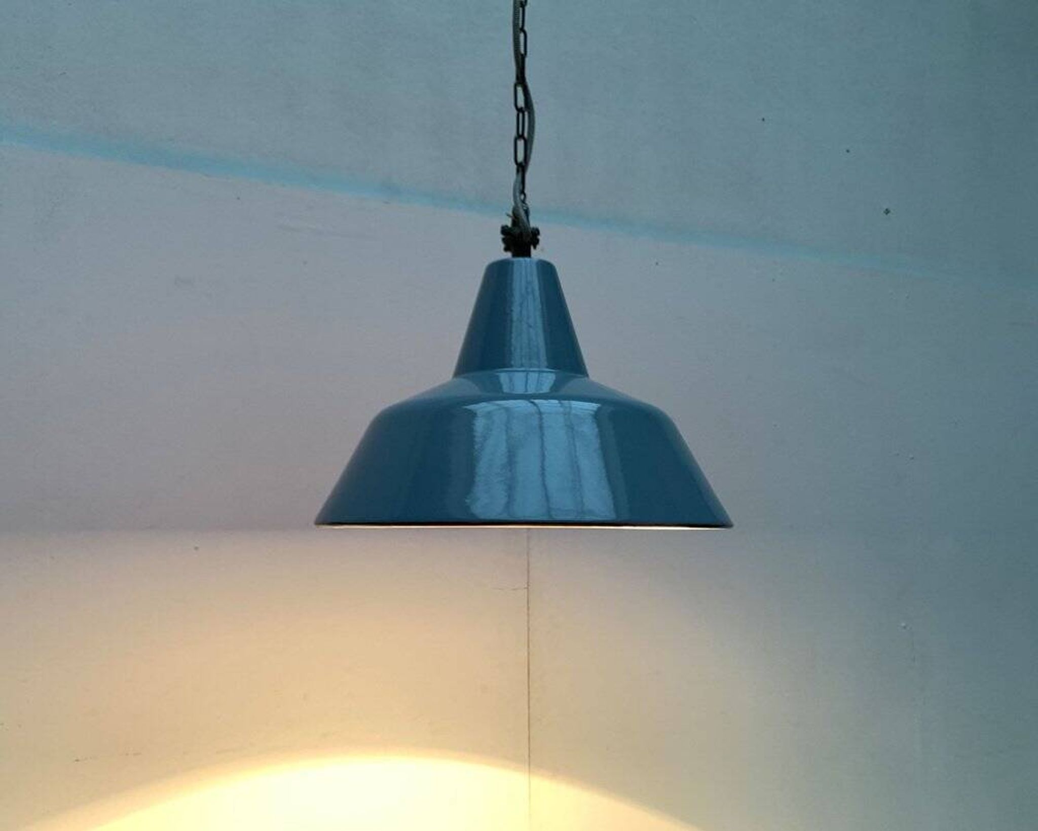 Suspension Atelier Enamel Mid-Century, 1960s