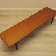 Teak sideboard, low Danish console, 1970s