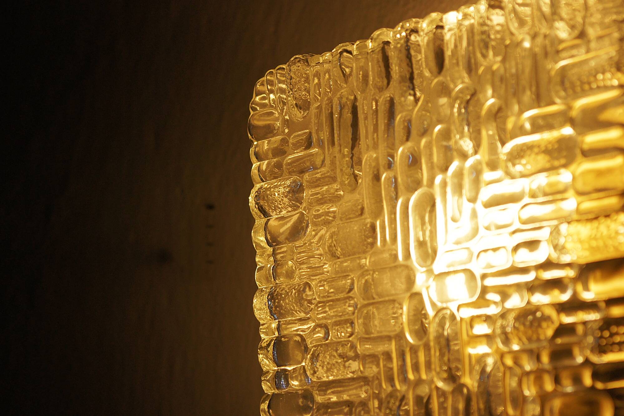 Mid-Century Glass Sconce, 1960s