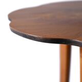 Vintage Swedish Déco birch side table, 1940s
