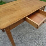 Solid oak farm table 121x73
