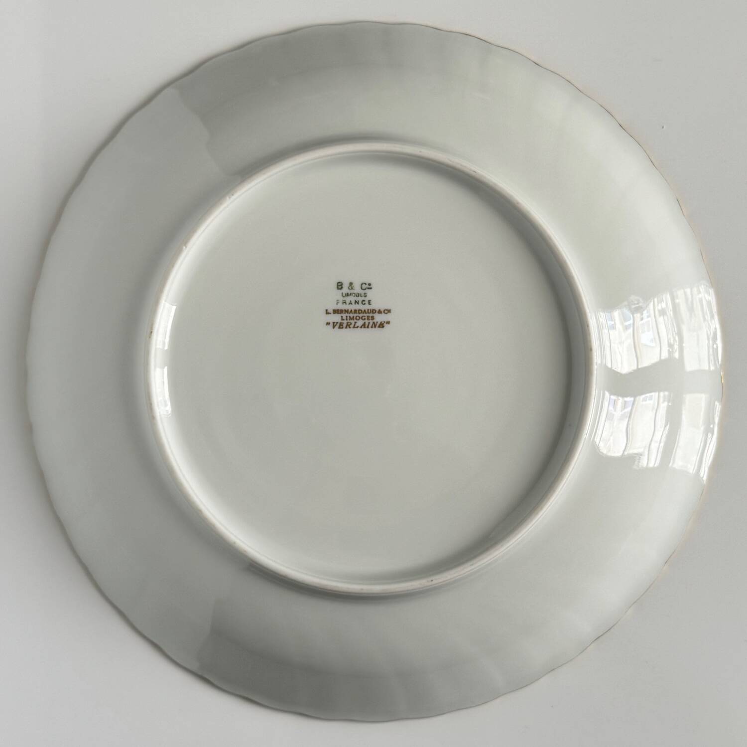 Large Bernardaud porcelain dish