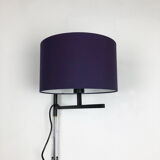 Original minimalist adjustable metal wall light, Germany 1960s