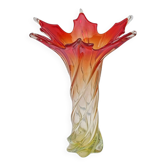 Vase en verre de Murano torsadé