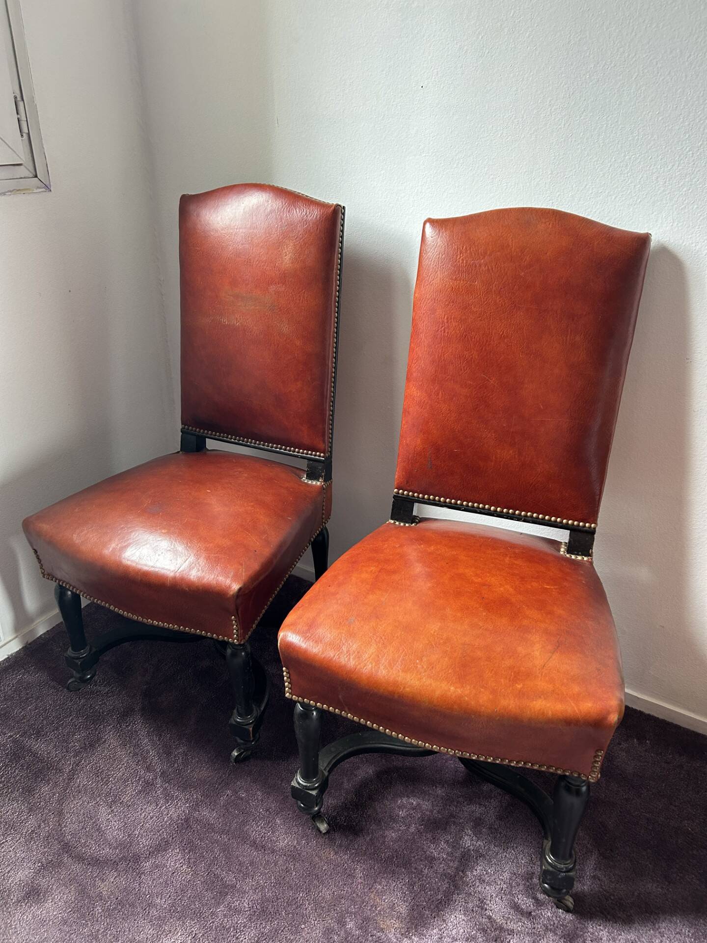 Pair of Louis XIII chairs