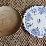 Deux plats artisanaux