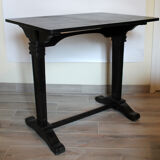 Black bistro table