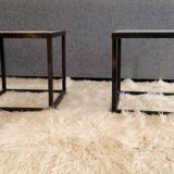 Sofa pieces, bedside tables, marble