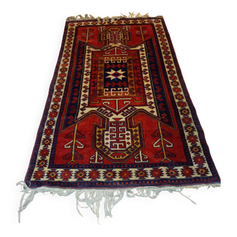 Tapis d'Orient ancien en laine, fait main