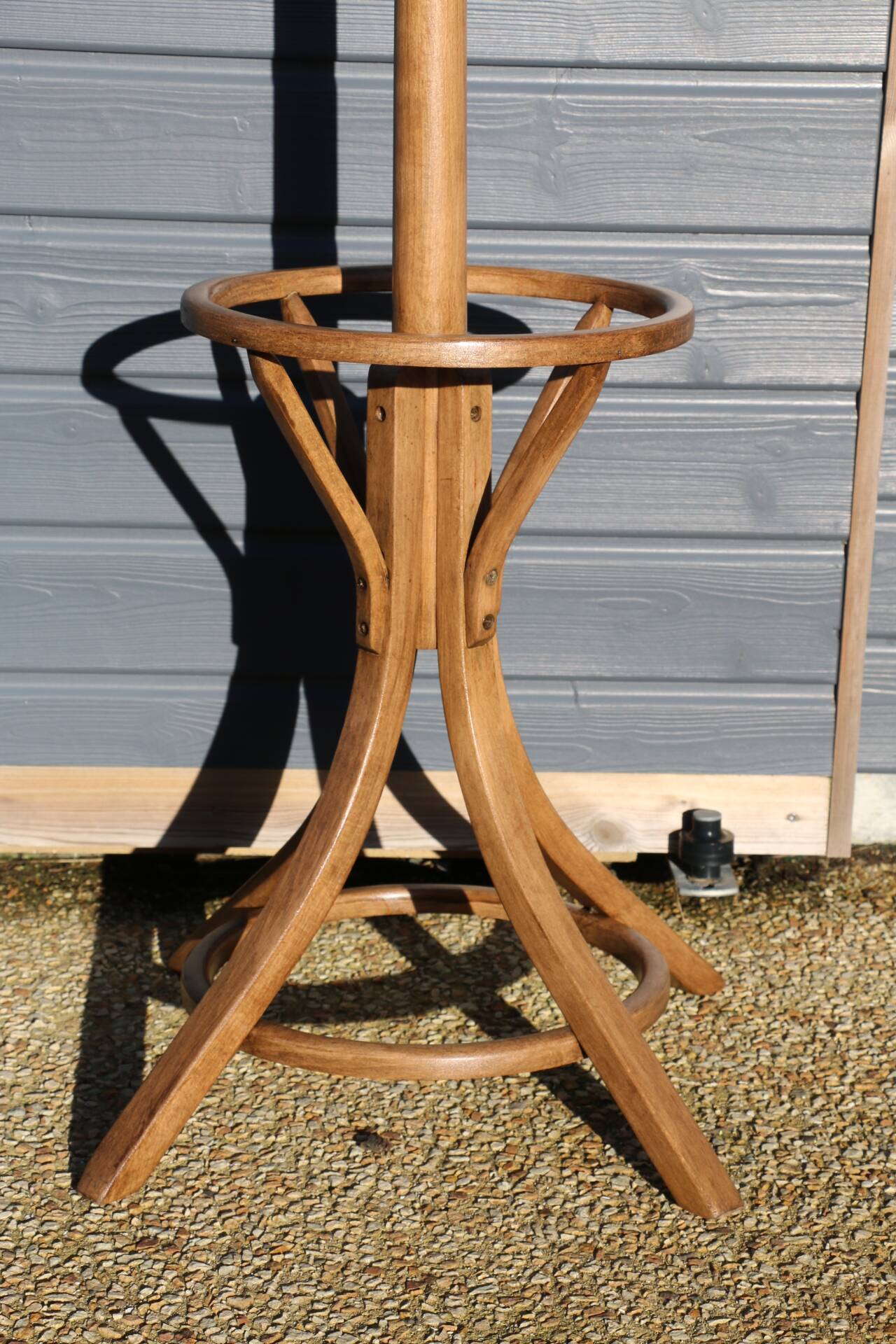 Baumann parrot coat rack dark beech umbrella stand