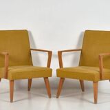 Vintage armchairs (c.1950). Set of 2 pieces