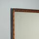 Antique console with a walnut mirror and green marble, Italy, 20th century.