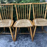 Chairs designed by Arno Lambrecht for WK Möbel, 1950s