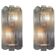 Monumental Italian Wall Lamps attributed to Venini, Italy, 1970s, Set of 2