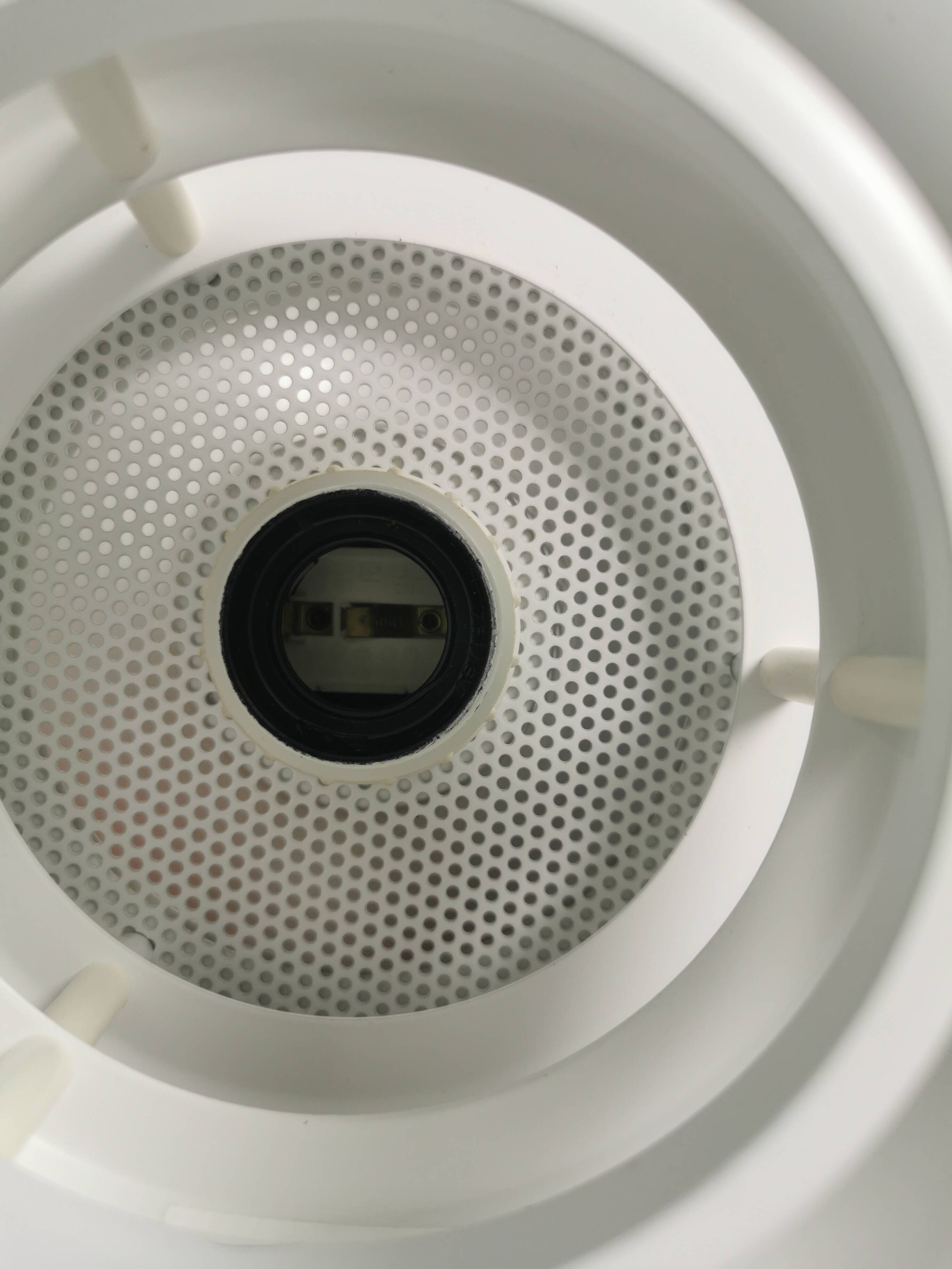 Danish hanging lamp from the 1980s, manufactured by Jeka, model 1029-P.