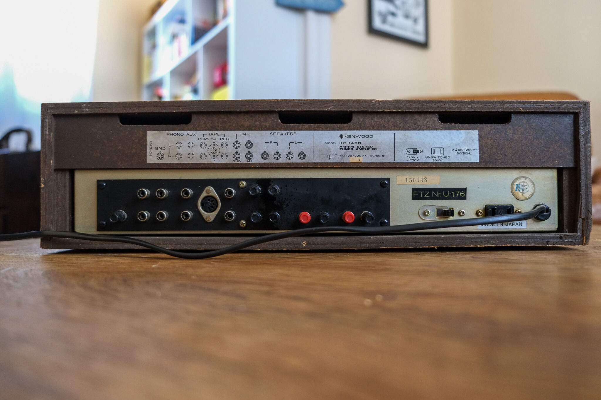 Kenwood KR-1400 Tuner Amp - 1975