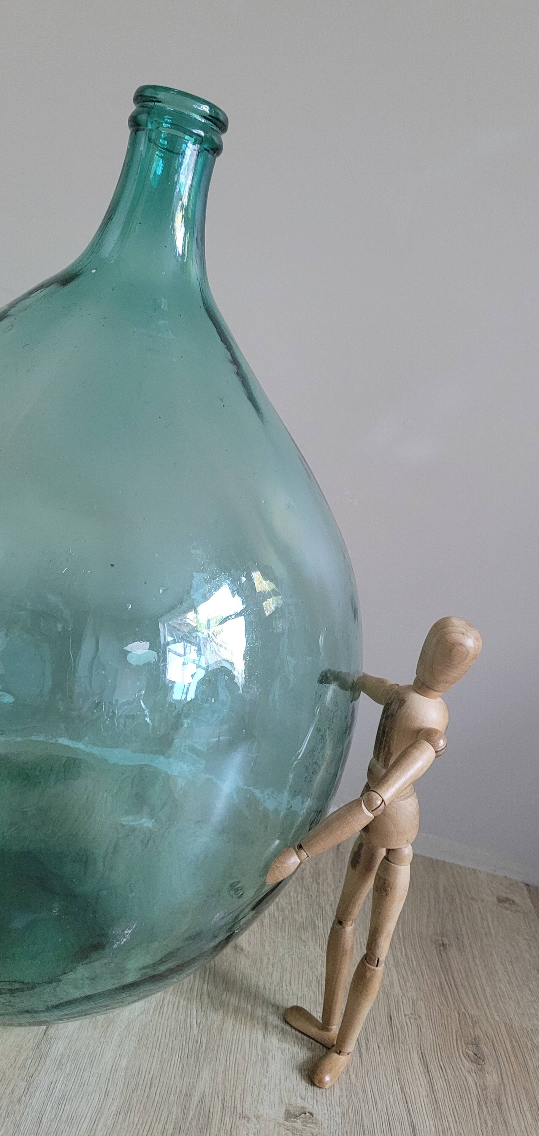 30L blue demijohn