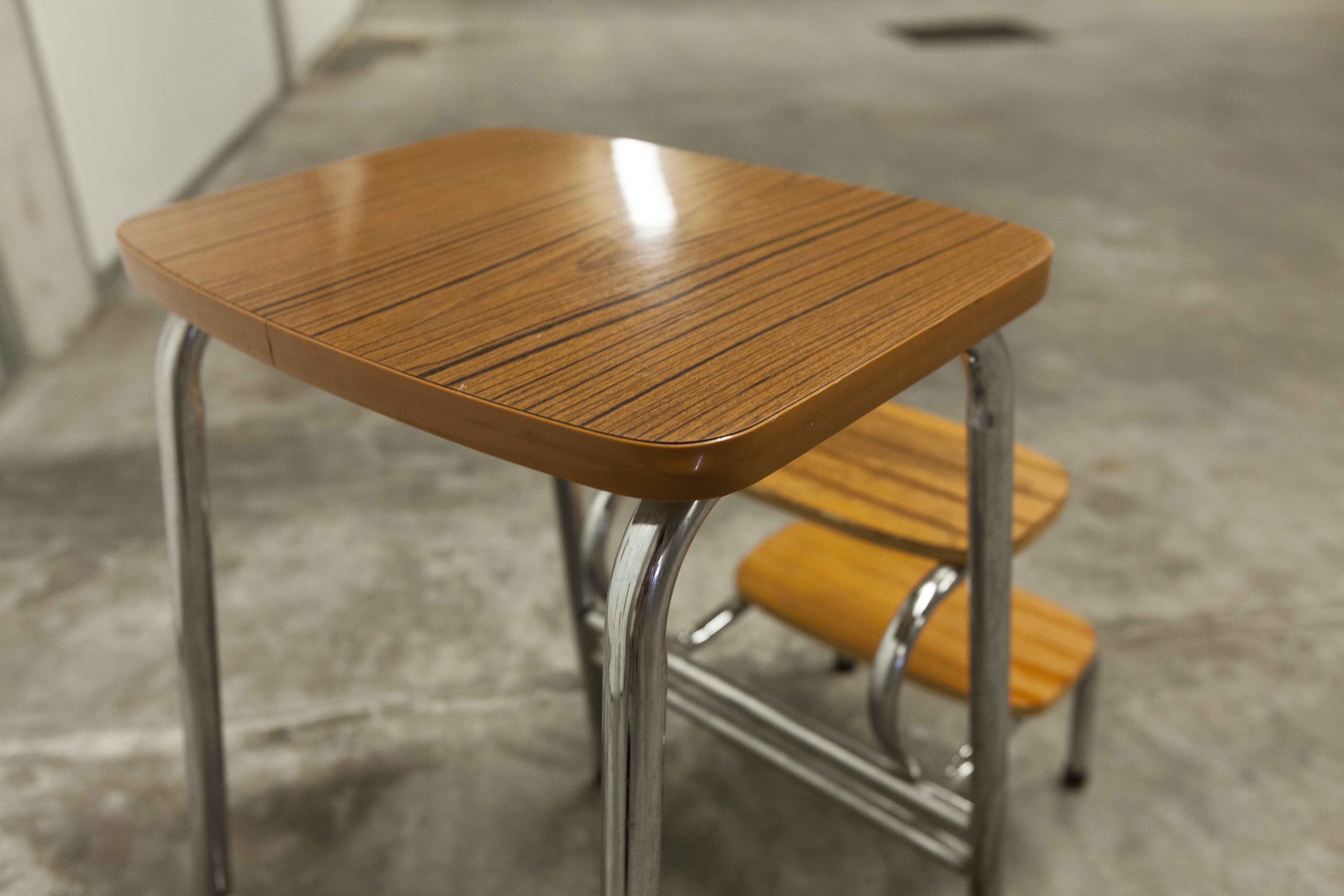 Stepladder stool 3 steps formica