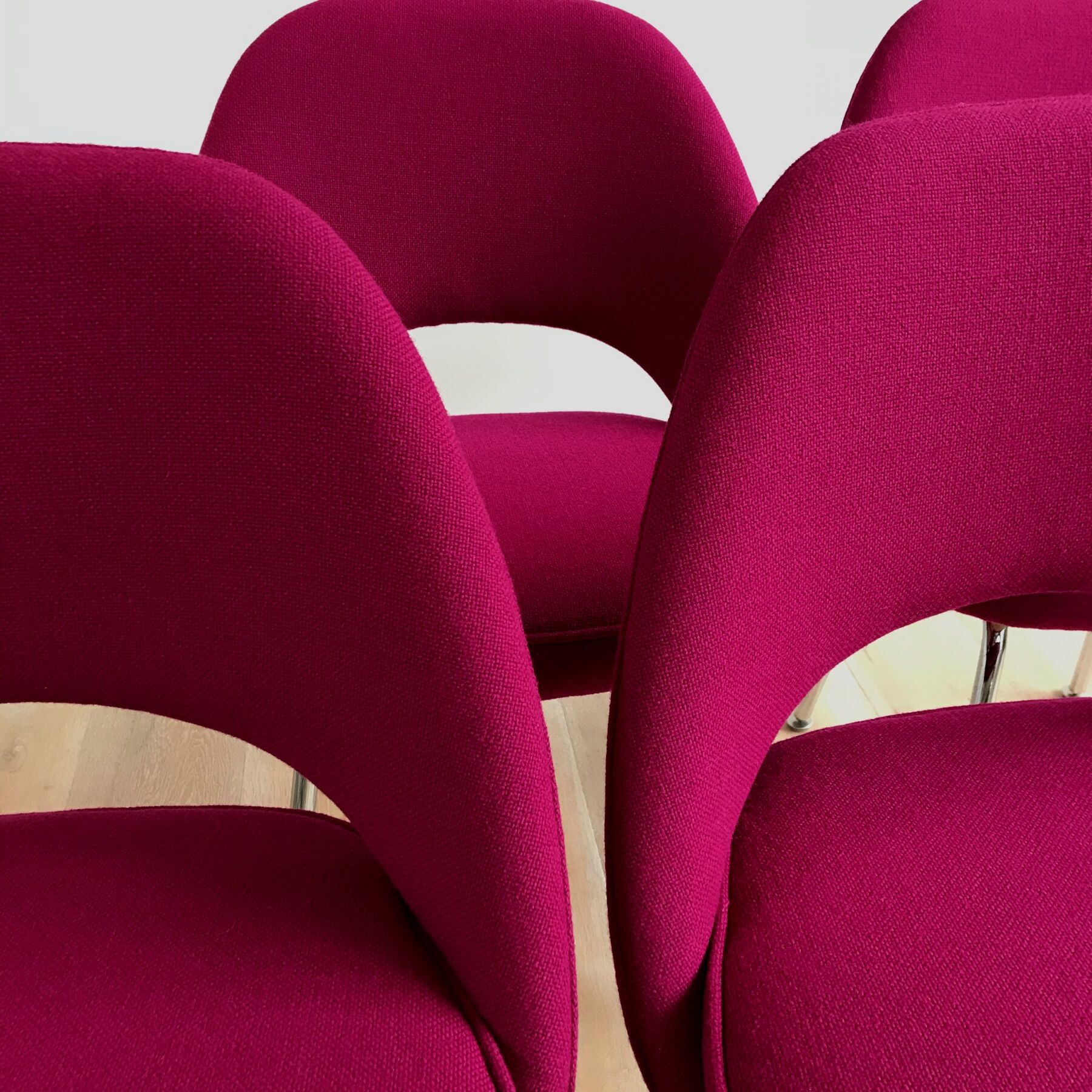 4 chairs "Conference" by Eero Saarinen for Knoll 1960