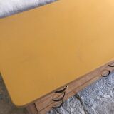 Cabinet low sideboard 1940-1960's in blond wood