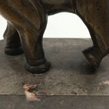 Bedside lamp art deco elephant .