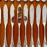 Christofle Marly model, fish cutlery, excellent condition