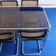 Table and 4 chairs by Marcel Breuer from the 70/80