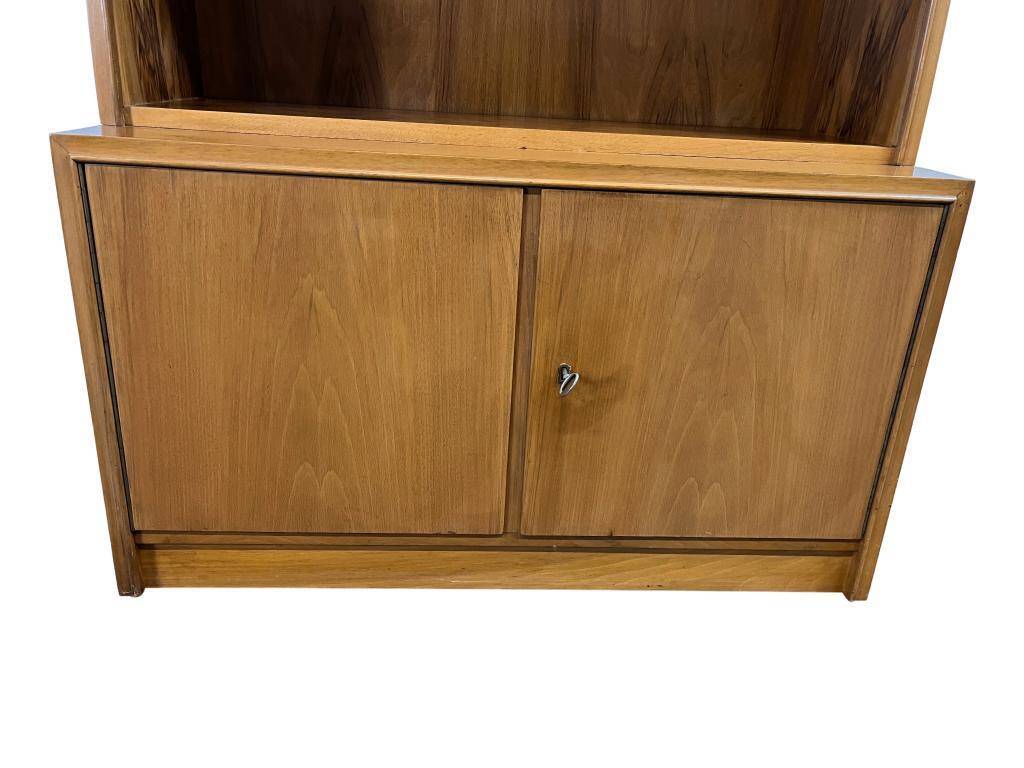 Vintage wooden library/display cabinet