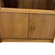 Bibliothèque/vitrine vintage en bois