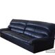 Vintage leather sofa by Bernard Massot