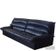 Vintage leather sofa by Bernard Massot