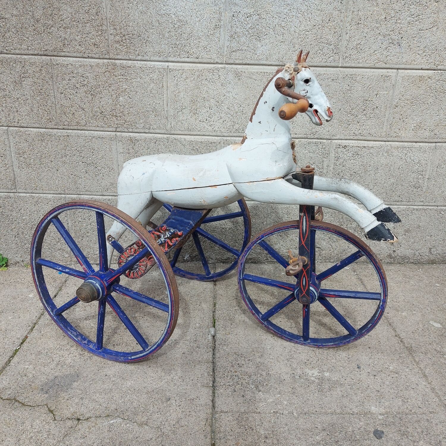 Napoleon III pedal tricycle horse