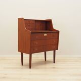 Teak secretary, Danish design, 1970s, production: Denmark