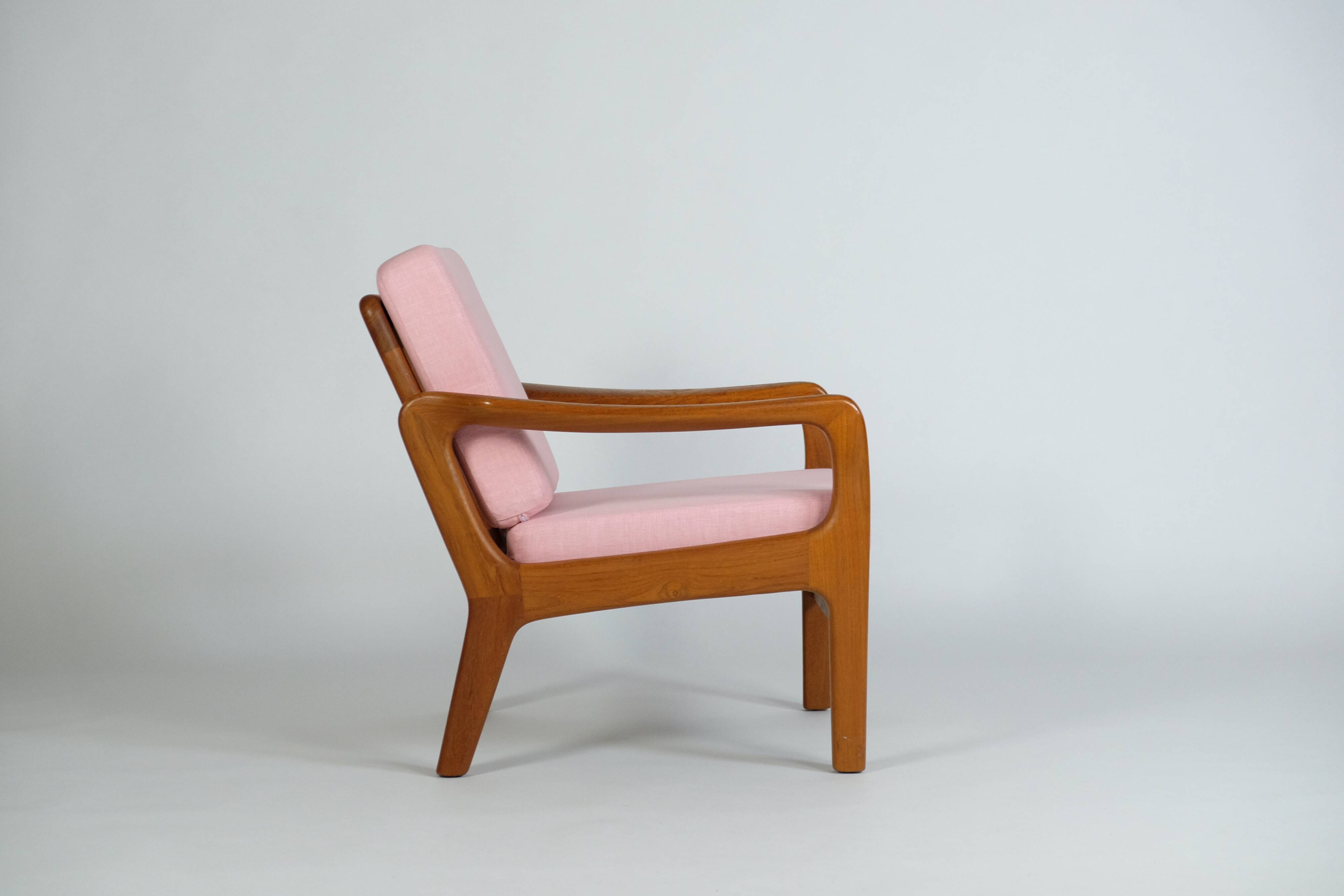 Danish Vintage Teak Easy Chair Armchair by Juul Kristensen - 1970s